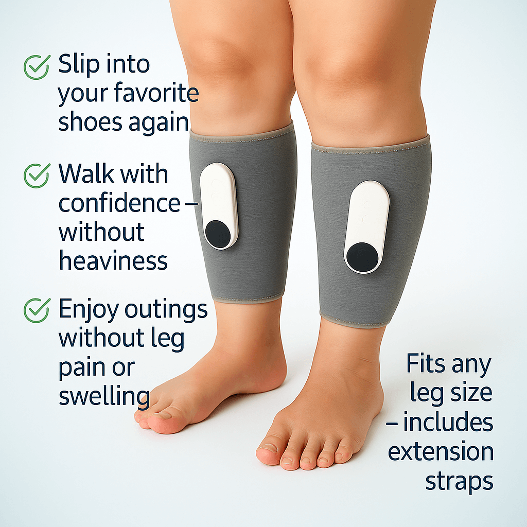 LegEase™ 360° Air Compression Calf & Foot Massager