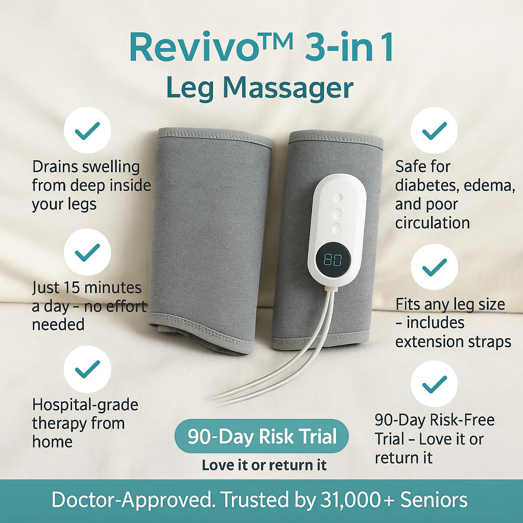 LegEase™ 360° Air Compression Calf & Foot Massager