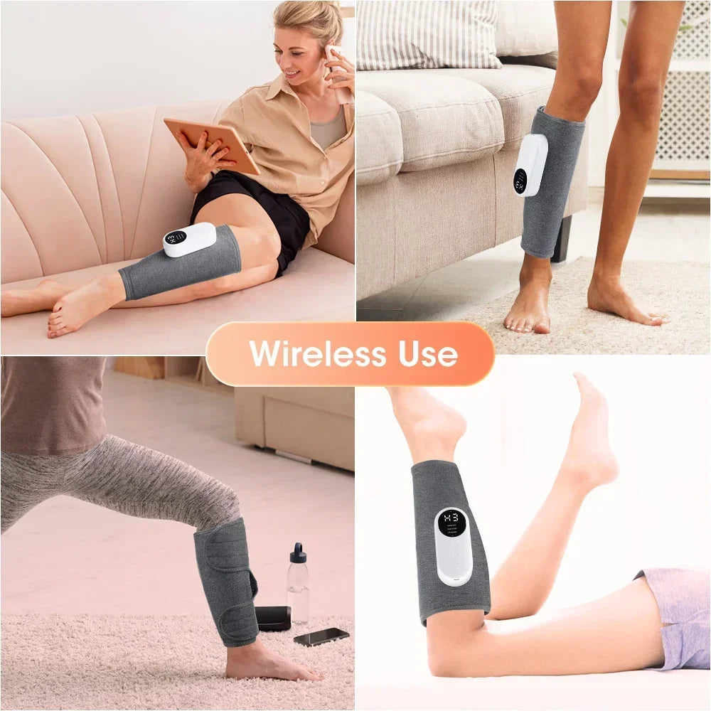 LegEase™ 360° Air Compression Calf & Foot Massager