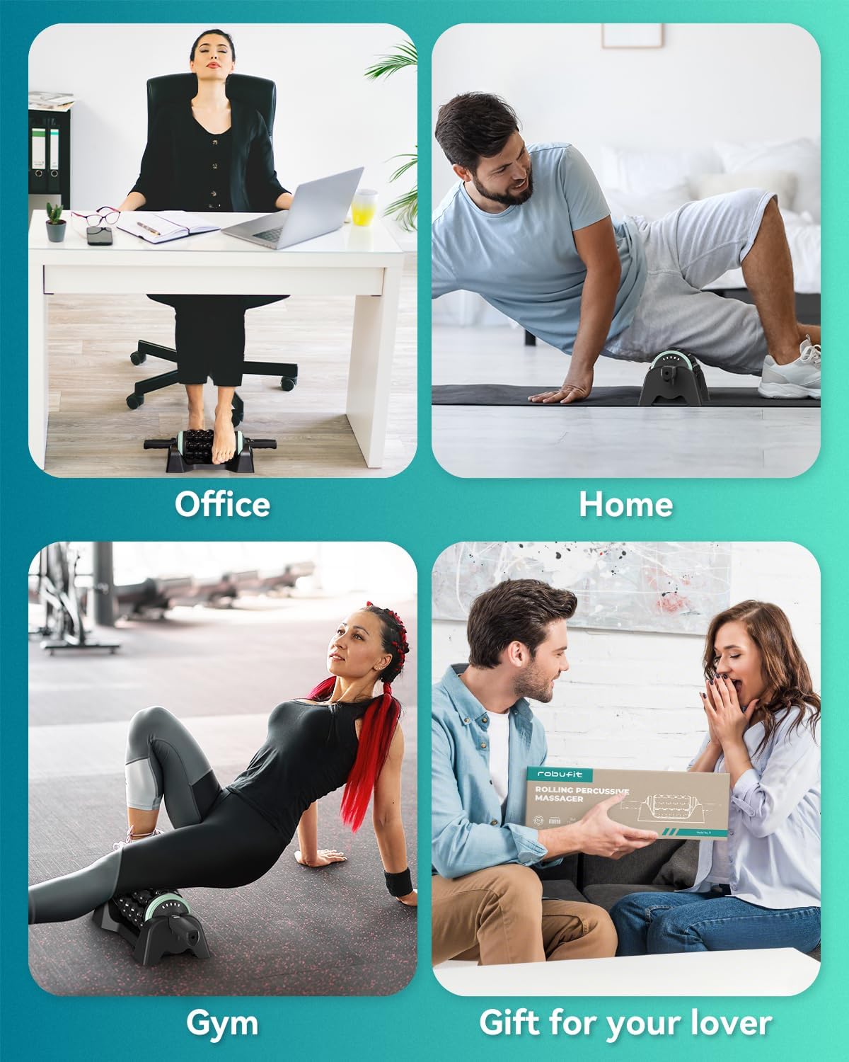 RecoverX™ – Deep Tissue Foot Roller