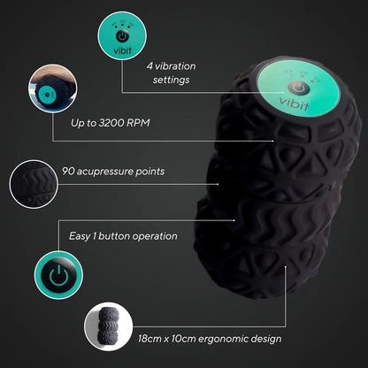 RecoverX™ – Vibrating Massage Roller
