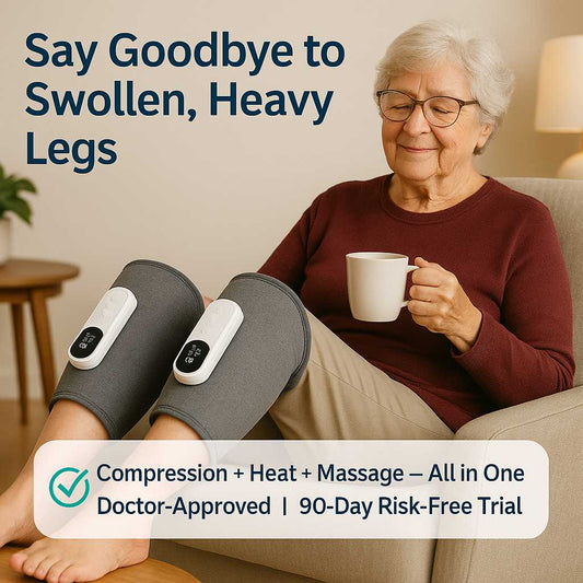 LegEase™ 360° Air Compression Calf & Foot Massager